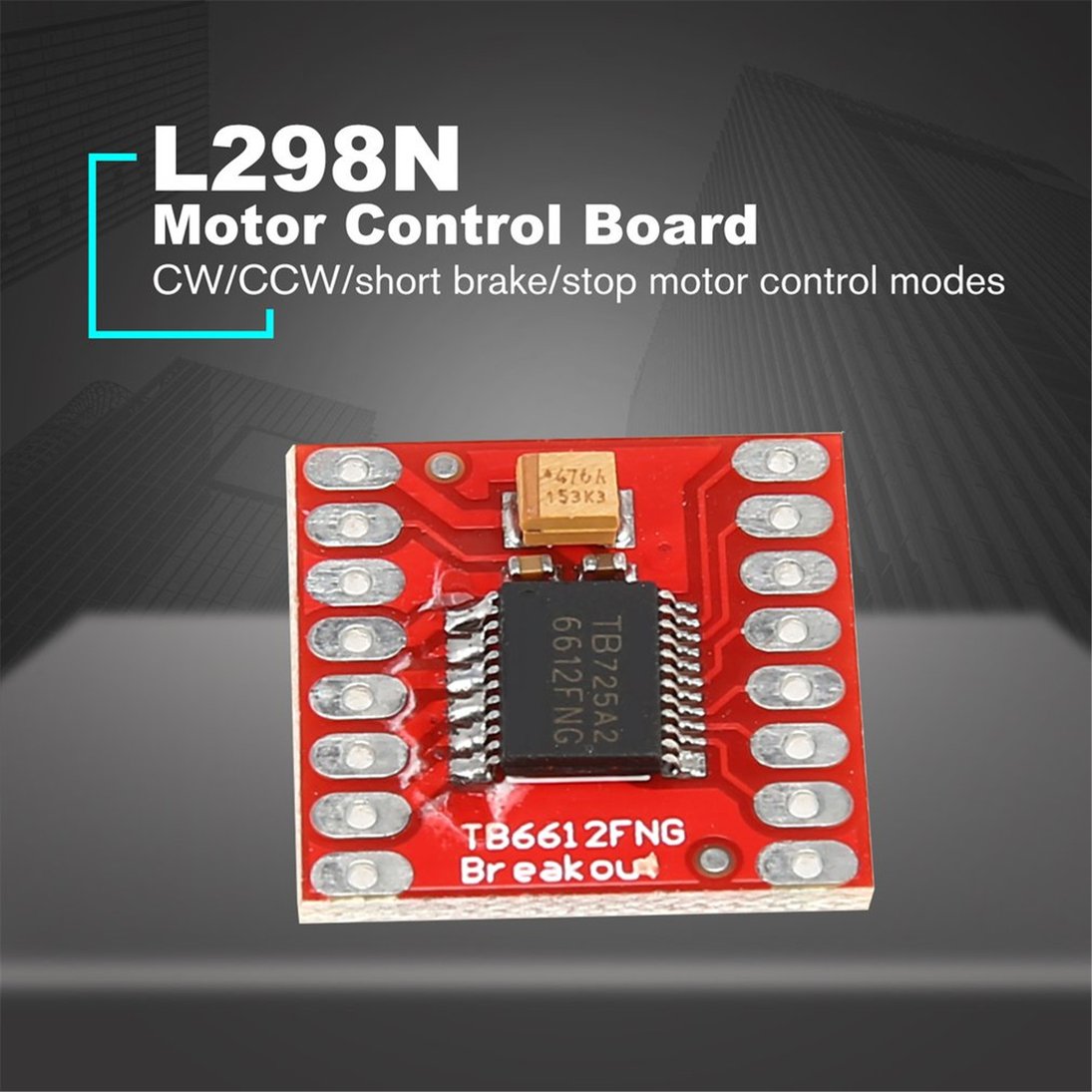 Kmtar TB6612FNG Dual DC Stepper Motor Control Drive Expansion Shield Board Module for Arduino Microcontroller Better Than L298N
